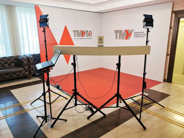 Фотозона буллет-тайм на 15 камер на корпоративном мероприятии